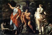 CARRACCI, Annibale The Choice of Heracles sd USA oil painting artist